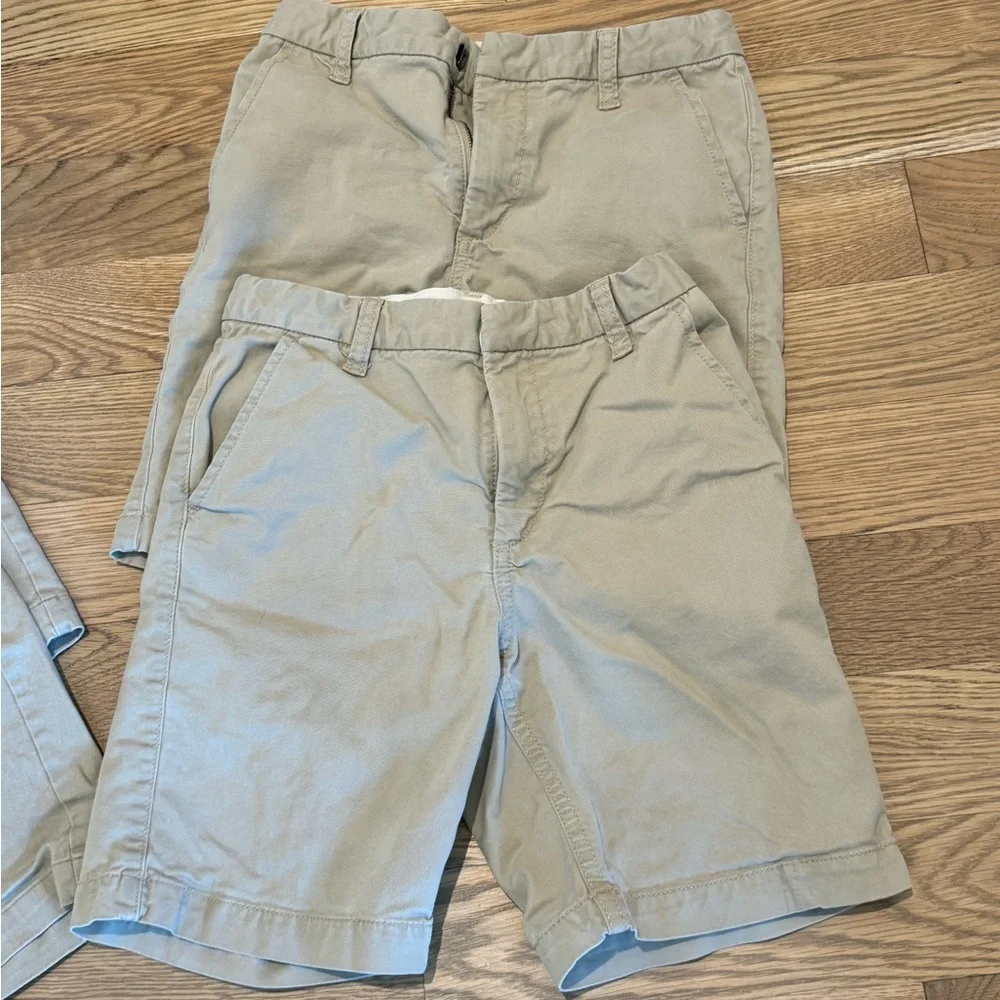 Boys School Uniform Bundle of 4 Khaki Shorts Gap Old Navy 12